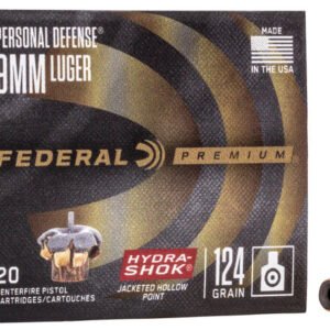 Buy 9mm Luger 124 Grain Ammo in Australia